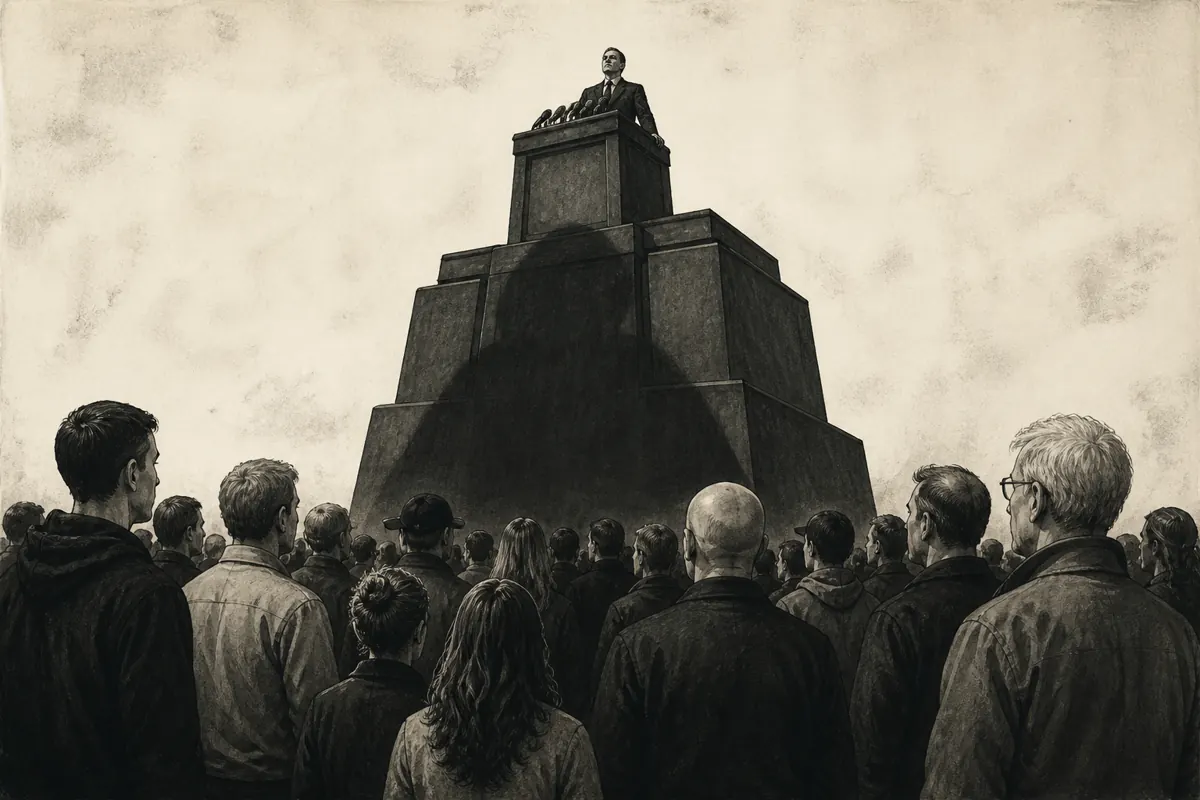 Editorial illustration for The reign of the one